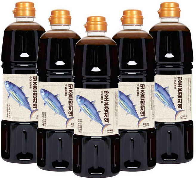 님님상회 맛조은 참치액 10초육수, 1.05kg, 5개