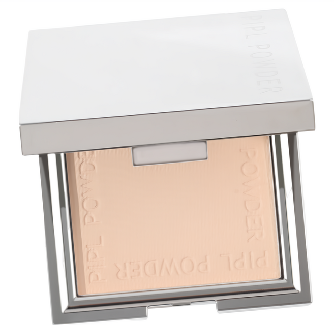 柔焦蜜粉餅 定妝控油遮瑕保濕乾濕兩用持久散粉, 亮膚, 1個