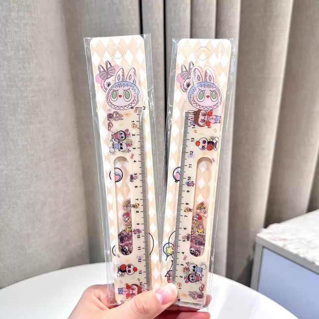 카피바라 15cm 눈금자 쉐이크 룰러, 1개, 라부부