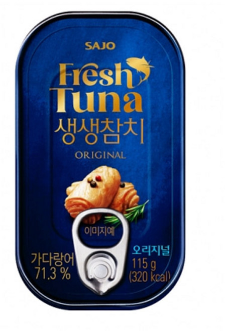 사조 생생 참치 오리지널, 115g, 6개