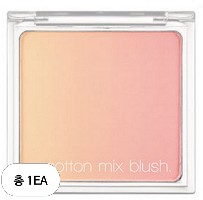 미샤 코튼 믹스 블러셔 11g, NO.1 스트로베리 바나나, 1개