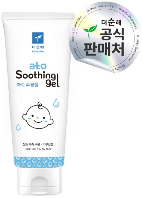 더순해 아토수딩젤 200ml 신생아 아기 유아 피부진정팩, 1개