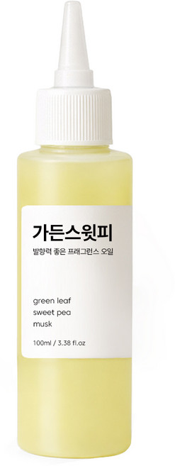 발향력 좋은 프래그런스 오일 원액, 11.가든스윗피, 100ml, 1개