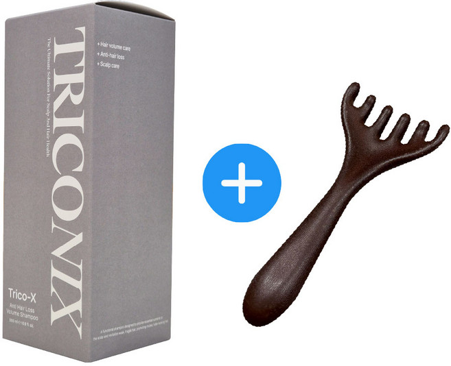 트리코닉스 샴푸 두피 영양 모발 관리 케어 볼륨 탈모완화 남녀공용 추가 두피 괄사 1P 증정, 1개, 500ml