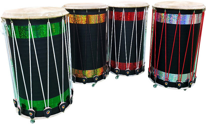 밴드 반짝이 난타북 (45x80), 갈색, 빨강, 1개