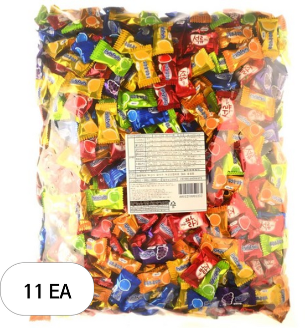 일광제과 뉴 후루츠 캔디 7가지맛, 3kg, 11개