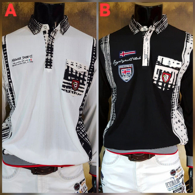 건달몰 D/S최신고급a주머니자수카라티2(여름한정)/대박상품/의류/카라티셔츠/스판/디테일자수/긴팔티/멋진스타일/골프티/골프웨어/기능성/남성패션/건달몰골프웨어