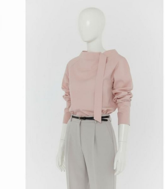 플로움 Side Tie Blouse 사이드 타이 블라우스 여성 리본 셔츠 3컬러