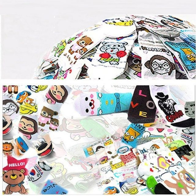 데일리 삭스 양말 캐릭터 패션 페이크삭스 15켤레 남자