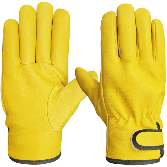 카멜로 KameLo 알곤 용접장갑 산양피 티그 아크 DIY 작업 내열 가죽장갑 890-LY, 1세트