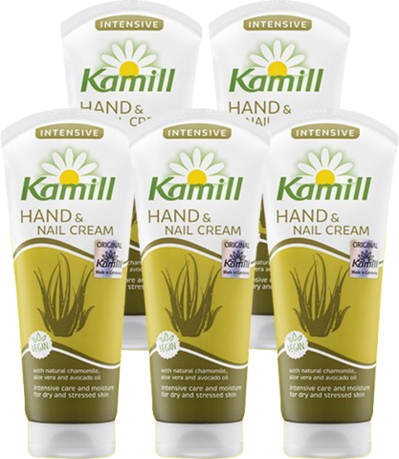 카밀 핸드&네일 크림 인텐시브, 100ml, 5개