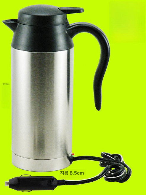 차량용커피포트 차박용 자동차 보온병 텀블러 가열 주전자, 24V 750ML 일체형 A, 1개, 24V 750ML 일체형 A