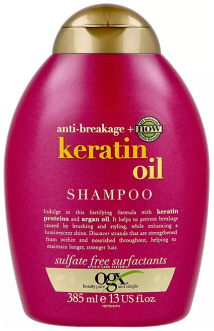 【ogx】專業洗髮乳-角蛋白油(13oz/385ml)【兔雜tuzha】, 1個, 385ml