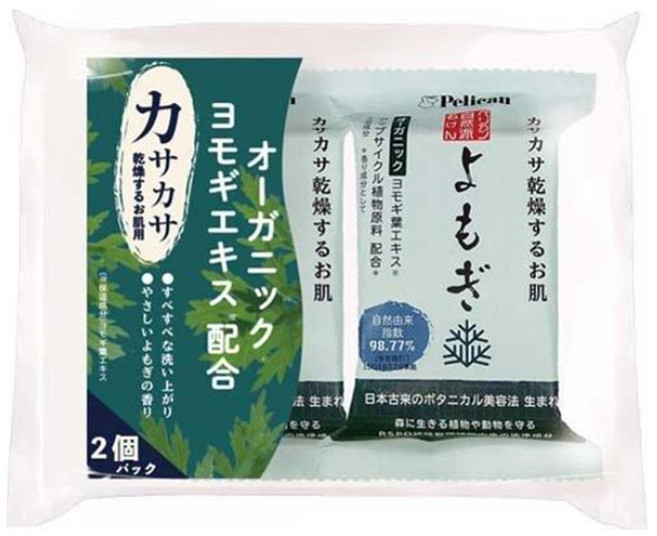 Pelican 자연파 비누 쑥 2개입, 200g, 1개입