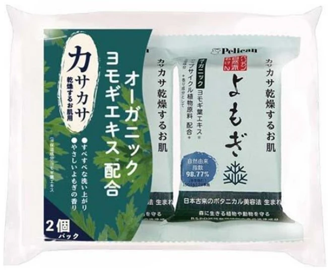 Pelican 자연파 비누 쑥 2개입, 200g, 1개입 - 쿠팡