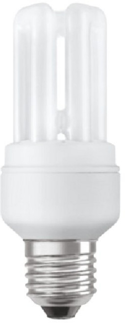 오스람 삼파장 전구 11W E26 전구색 2700K, 1개