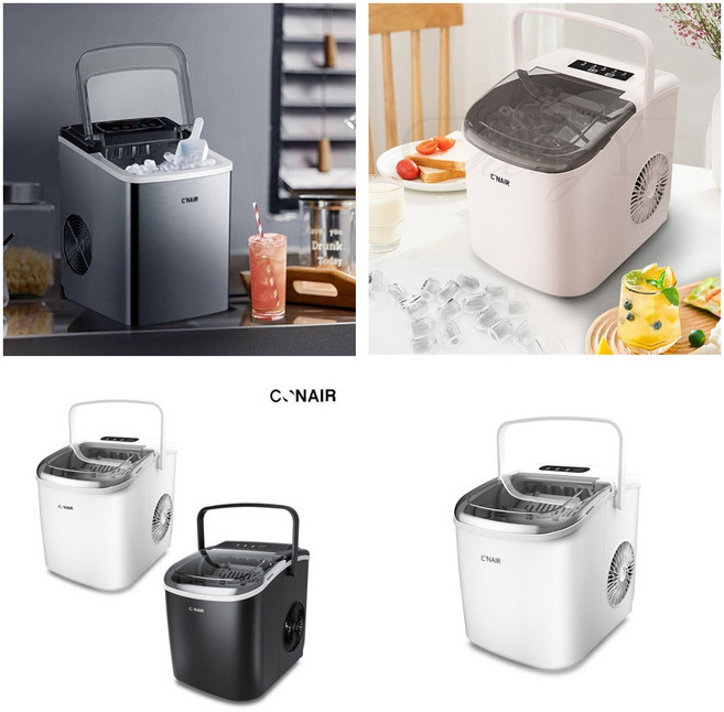 CONAIR 가정용 손잡이형 미니 제빙기 원형얼음 16M/16AT/16AT/25FS, 16M 블랙
