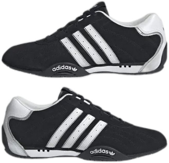 아디다스 남녀공용 패션 운동화 스니커즈 아디레이서 로우 블랙