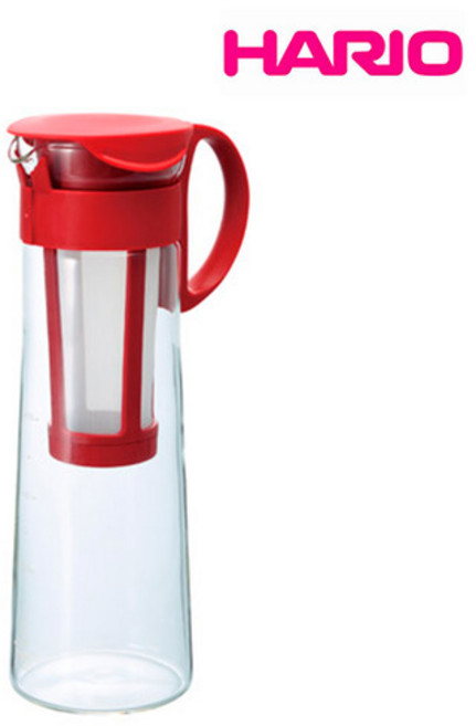 하리오 콜드브루 커피포트 1000ml(레드)MCPN-14R, 하리오 콜드브루 커피포트 1000ml(레드)(164338), 1개