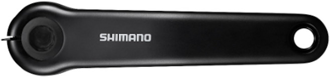 SHIMANO 크랭크 암 FC-E6100 24 mm 액슬 세레이션 170.0 mm 블랙FCE6100L 170EFCE6100CXXL