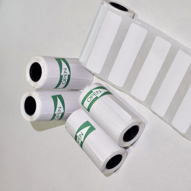 미니 무선 라벨프린터 고화질 감열식 가정용 휴대용 라벨기, 1개, 네임 스티커 50x30