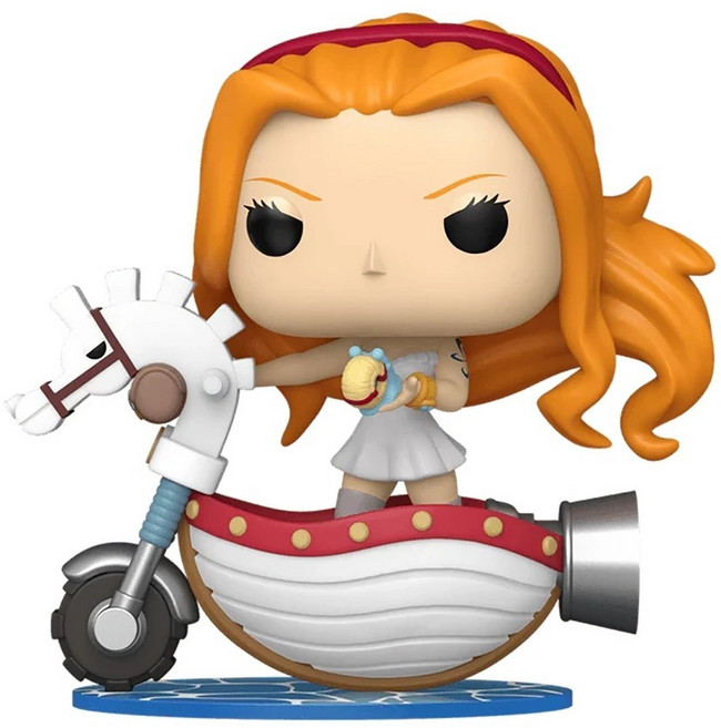 FUNKO POP Rides DLX #128 海賊王 航海王 娜美Hera 公仔模型, 1個