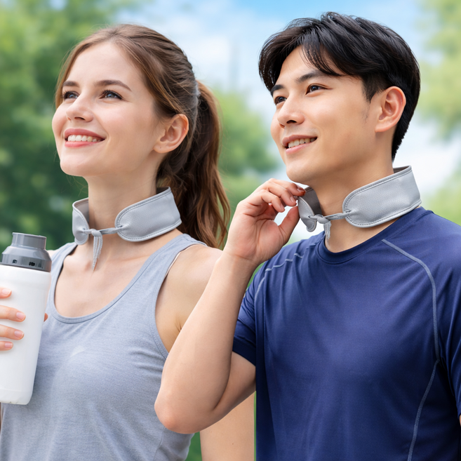 국내생산 스마쿨 아이스 넥쿨러 목토시 국내생산 등산 런닝 골프 외부작업, 1개