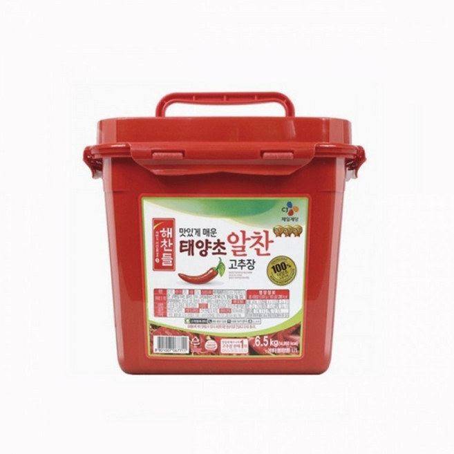 FOODALL 해찬들 알찬 태양초 고추장 6.5키로, 1g, 1개