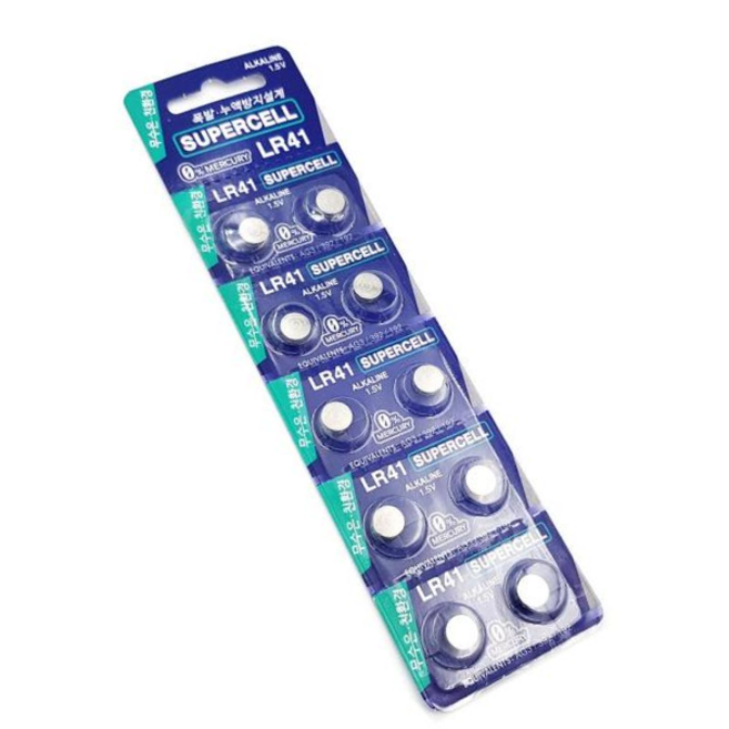 전자기기 건전지 동그란 RW87 GP192 SR41 AG3 L736 1.5V LR41, 본상품