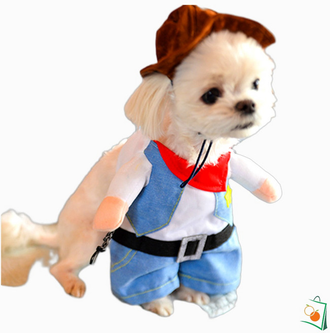 OS 펫 의상 할로윈 코스튬 카우보이 M 반려견의류 반려동물옷