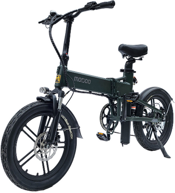 모두스포츠 부릉이3 점보 48V 20AH 500W LG배터, 후방 짐받이, 장착, 그린