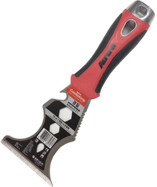 오로라 15in 1 만능 스크래퍼 경질 75mm, 1개