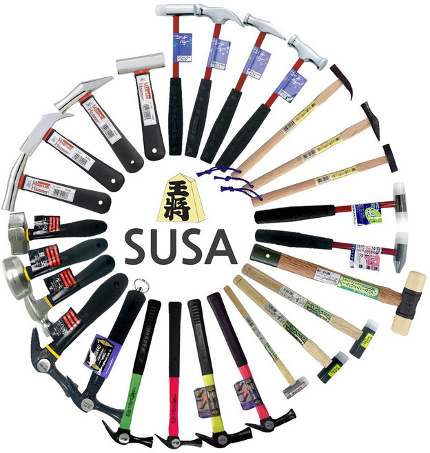 SUSA 수사 미니망치 CH-1(타격형) 일본산 캠핑망치 다용도 백패킹 초경량, CH-4(조합형), 1개