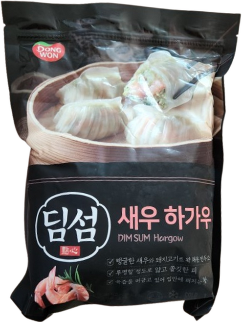 동원 딤섬 만두 새우 하가우, 1.2kg, 9개