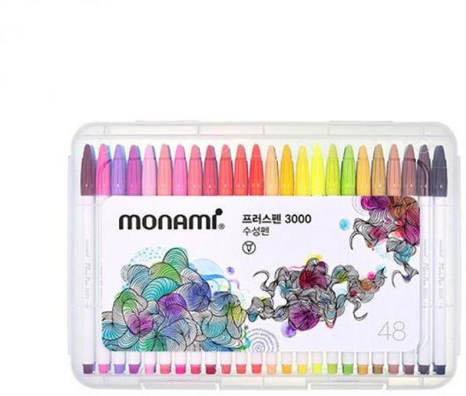 모나미 플러스펜 48색세트