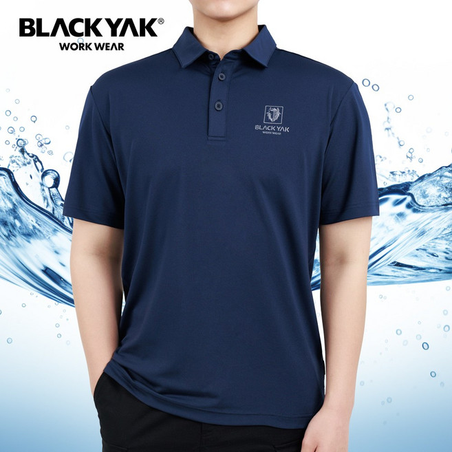 블랙야크 폴로 반팔티셔츠 냉감 등산 스포츠 카라 기능성