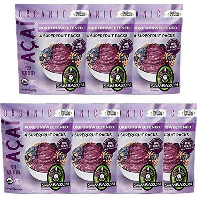 SAMBAZON 일본직구 아사이 스스무지파쿠 안수우시토 (설탕 타입 없음) 100gx4봉지 X7대