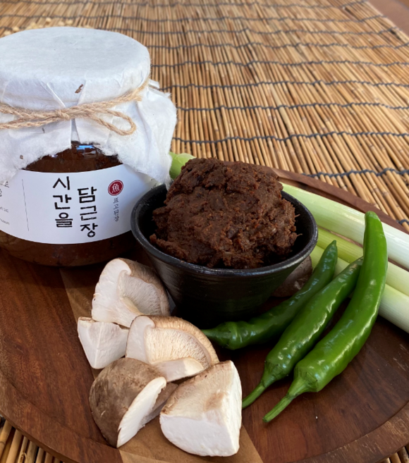 시간을 담근장 3년 숙성 표고된장, 450g, 1개