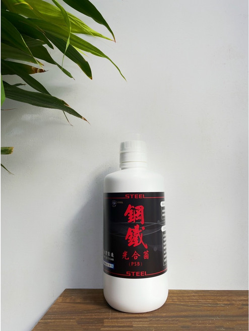 大洲水族 鋼鐵魟魚工業 高濃度PSB光合菌液 1000cc/4000cc, 1個, 1000CC