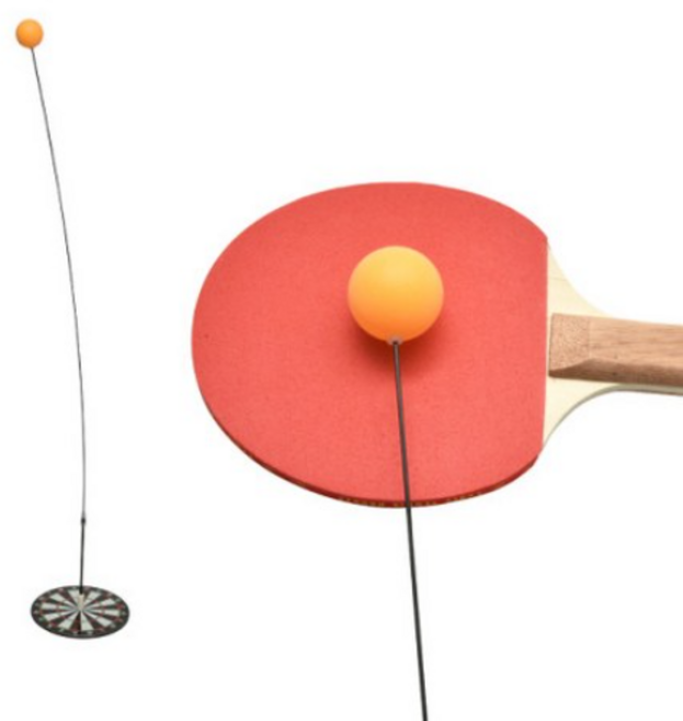 와이어 탁구 세트 테이블 테니스 셀프 탁구연습, 1세트