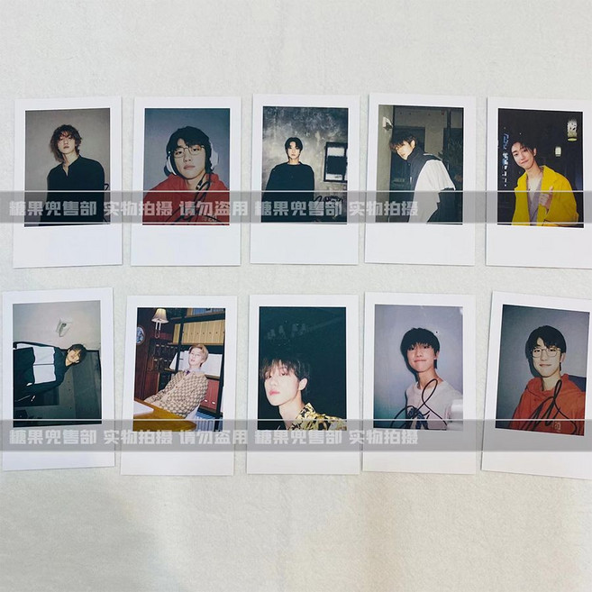 SEVENTEEN Album Photo Cards, 1個, 徐明浩 白邊 01款 10張一套小卡一套 無其他搭配