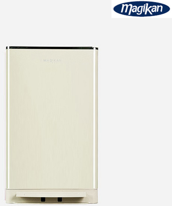 매직캔 휴지통 크롬 히포 21L 아이보리 MH250ICR