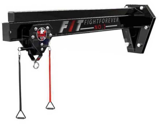 벽걸이 샌드백 거치대 행거 레일 MMA 체육관 복싱, 1.5m 블랙