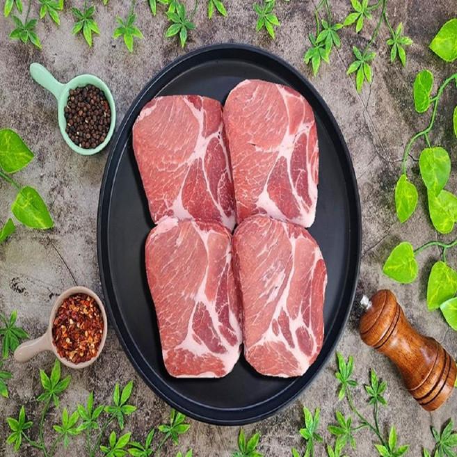 칠레산 돼지고기 목살 5cm 보쌈 수육용 1kg, 1개