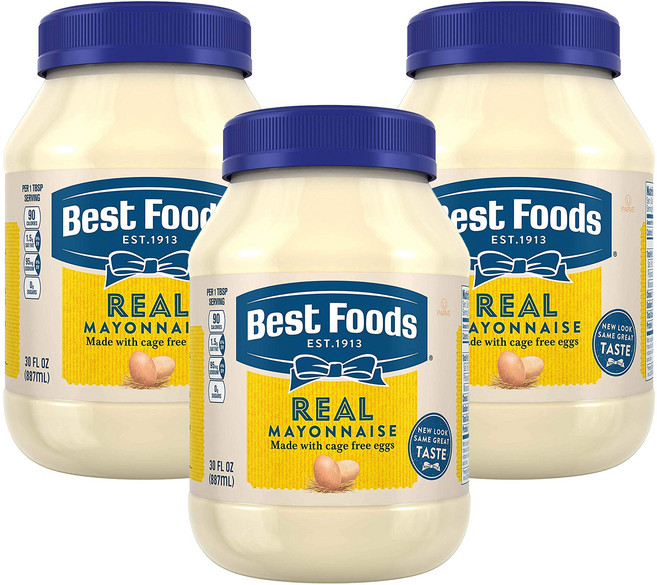베스트푸즈 리얼 마요네즈, 3개, 887ml