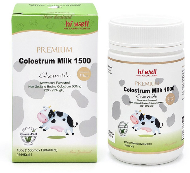 하이웰 초유 츄어블 plus 120정, 180g, 1개