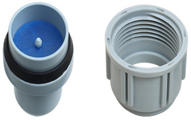 싱크대 배수구 호스 교체 가정용 씽크대 배수관 호스 90cm . 악취 방지캡 싱크대 배수구 용품, 6.역류방지 유니온 너트, 1개