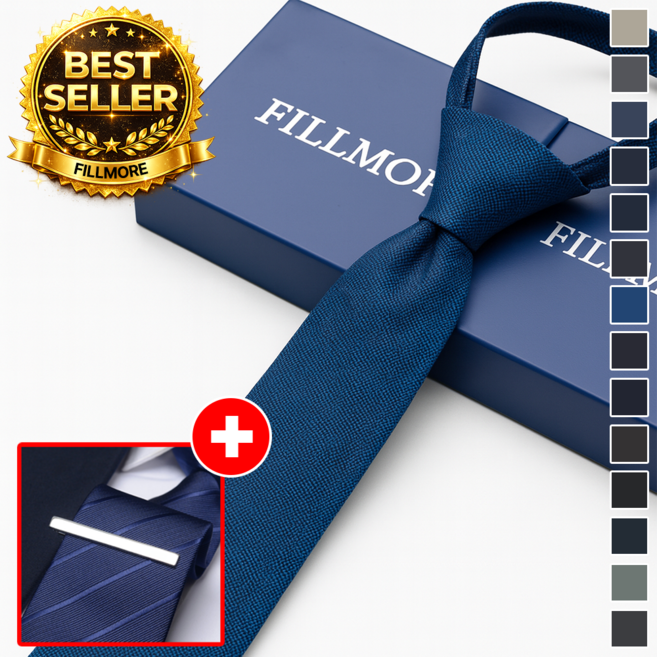 필모어 프리미엄 13컬러 자동 넥타이 8cm