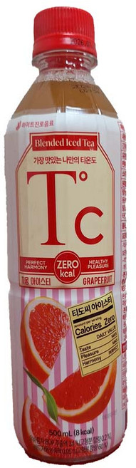 하이트진로 티도씨 자몽 아이스티 500ml 24개