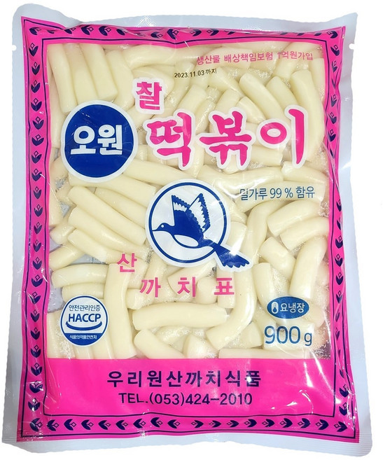 오원떡 900g우리원, 900g, 1개